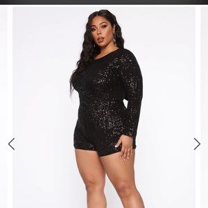 Glitz and Glamour Fashion Nova jumpsuit